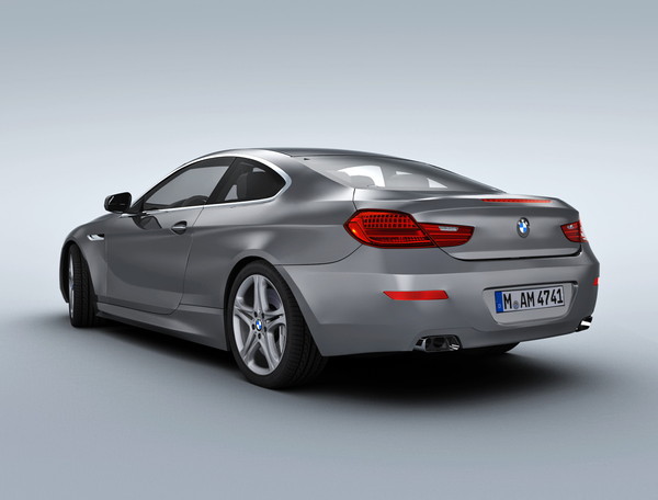 bmw car 3ds - BMW 6 Series Coupe (2012) by Swan3DStudios